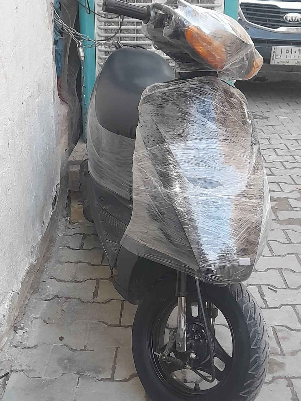 دراجه ساسوكي خفاش دراجه نضيفه السعر ١٢٥ وبيه مجال للتواصل واتساب *********** مكاني بغداد الحريه
