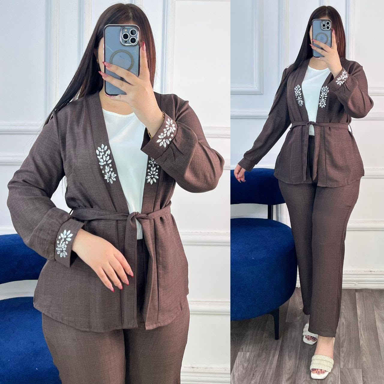🌸 كوني دومآ متألقة 🌸

أجمل الموديلات لسنة 🌞2025🌞

وصل سوت الشياكة 💃🤭

سوت صيفي متكون من 4 قطع ( سترة + كات داخلي + كيلوت + حزام )
خامة القماش كريشة تركي بارد وناعم نازك القماش أصلي درجة أولى بداعة الفصال يجنن باللبس والقماش الروعة مكفول 💯🤭♥️♥️

القياسات : 42 / 44 / 46 / 48 / قالب راهي ستندر 💯✅

السعر 30 الف

🚘 يوجد خدمة توصيل لجميع محافظات العراق ٤ الاف 🚘


**إذا كنت صاحب هذا الإعلان وتريد حذفه لأي سبب، رجاءا أرسل رسالة إلى الدعم الفني**