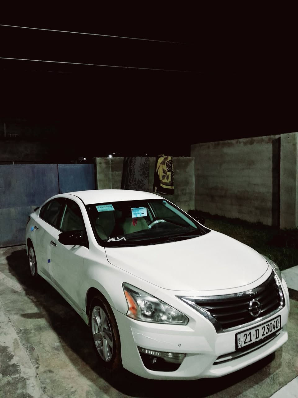 من رخصه الادمن
نيسان التيما موديل 2015وارد خليجي
SVمواصفات
حساسات 360
السياره مابيهه قطره صبغ كلين وسونار مرفق بلمنشور 
السياره نضيفه احلى من الصور 
السياره رقم سليمانيه انكليزي 
سنويه لحد2030
تخم تايرات جدد 
كير مكينه بشرط 
لون ابيض ثلجي
سعر 138وبيها مجال 
عنون ديالى جلولاء
الاستفسار على الرقم الخاص مغلق***********
