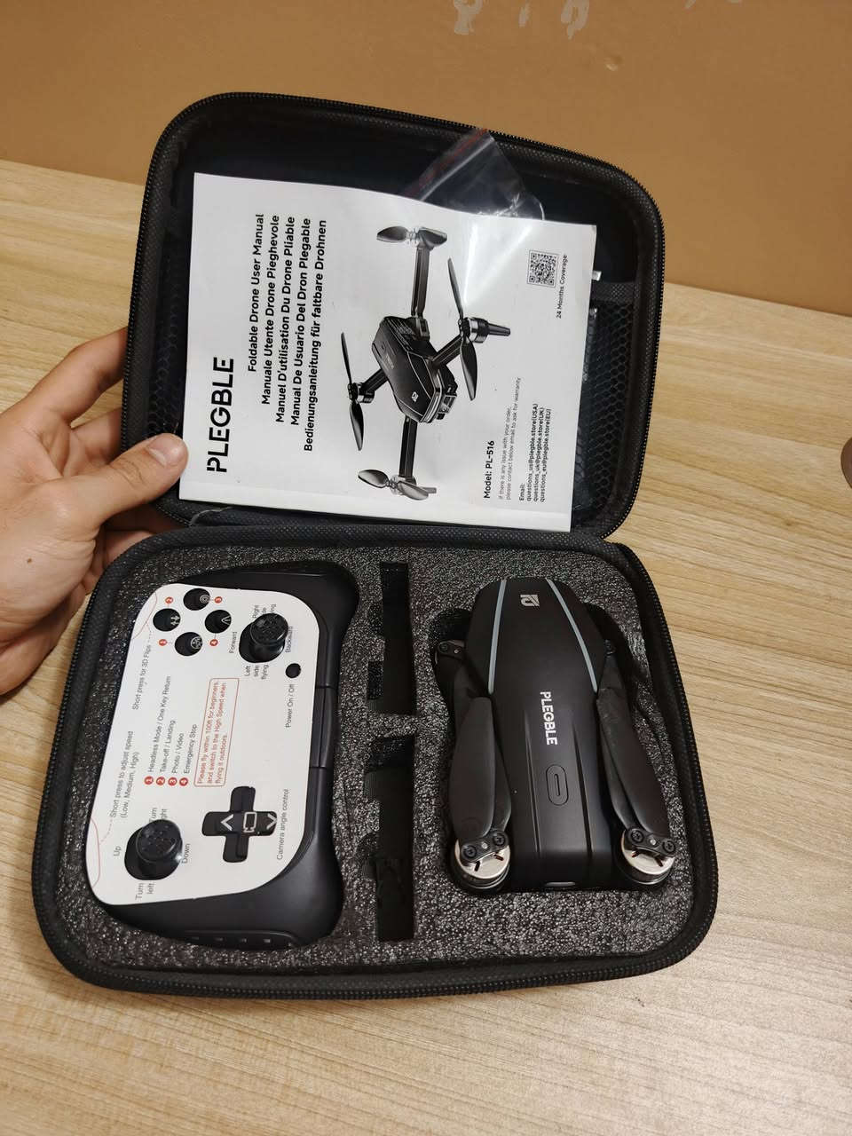 درون PL-516
Foldable Drone


**إذا كنت صاحب هذا الإعلان وتريد حذفه لأي سبب، رجاءا أرسل رسالة إلى الدعم الفني**