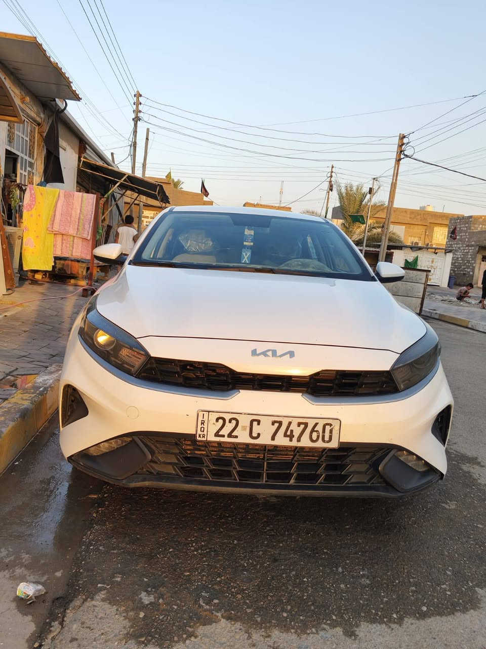 كيا سيراتو موديل2022
ماشية127 رقم أربيل طخات بسيطة
محرك 1600
نص فول السيارة خير من الله 

للتواصل ويا صاحب السيارة***********
