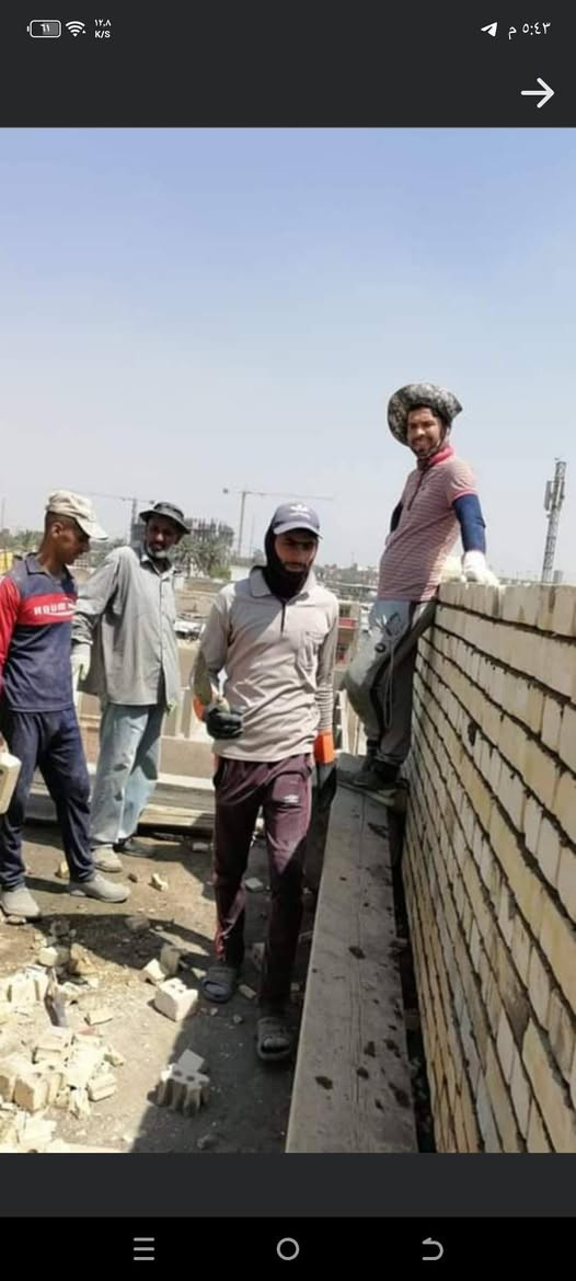 السلام عليكم خلفه بناء متفرغ نشتغل على دبل وقطعي... حتى ارضيات نشتغل ليحب يتواصل يدخلي خاص ويدلل فقط بغداد


**إذا كنت صاحب هذا الإعلان وتريد حذفه لأي سبب، رجاءا أرسل رسالة إلى الدعم الفني**