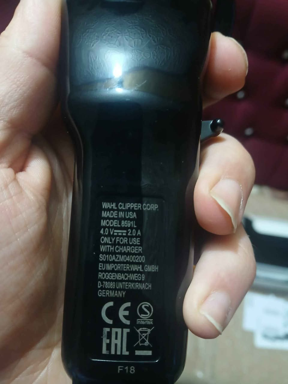 مكينه وال ام خمس نجوم امريكيه  USA شحن بهل شكل هذه صنع في امريكه كامل ملحقاته  متواجد خاص
توصيل موجود بغداد وجميع المحافظات بغداد, العراق


**إذا كنت صاحب هذا الإعلان وتريد حذفه لأي سبب، رجاءا أرسل رسالة إلى الدعم الفني**