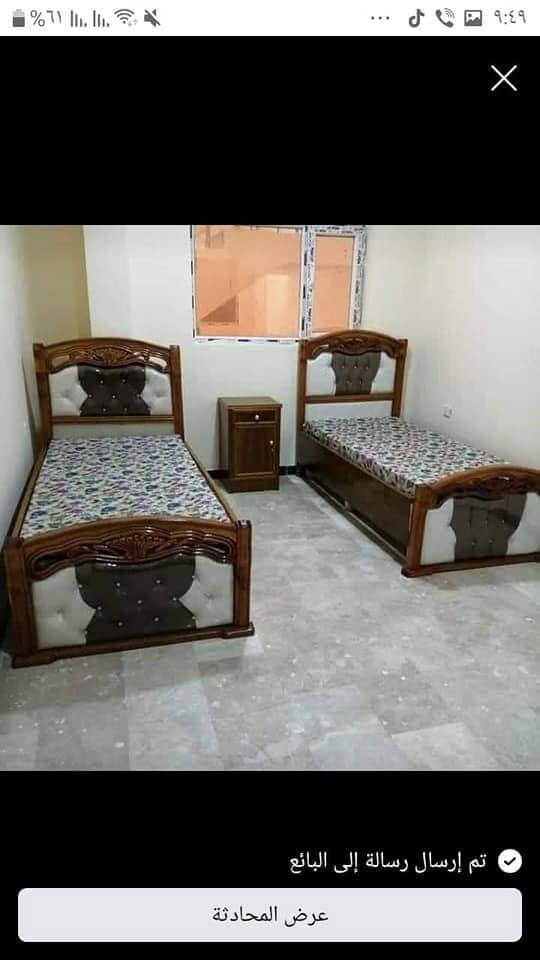 زبائنا الاعزاء
تتوفر بيبان خشب
تبدي الاسعار من 300 الف الى مليون ونص
الموديل حسب اختياركم
✨✨✨
تتوفر ايضا غرف نوم خشب
شغل درجة اولى
✨✨✨
للاستفسار مراسله خاص


**إذا كنت صاحب هذا الإعلان وتريد حذفه لأي سبب، رجاءا أرسل رسالة إلى الدعم الفني**