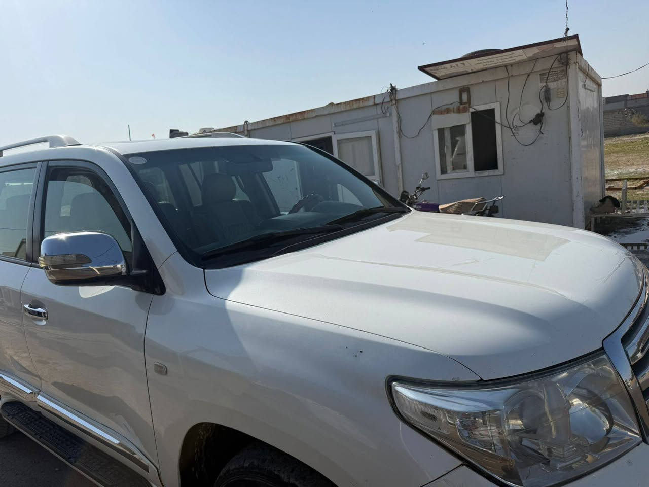 لاندكروز 2011ستينية ضرر باب خلفي ورة السايق شوية بية صبغ محرك ٦ سلندر سيارة نضيفة مواصفات فتحة سقف كشنات كهرباء شاشة وكامرة داخل بيجي السعر ٣ شدات وعشرين الاستفسار الاتصال ع الرقم ‎0771 703 4563..مكان سيارة ديالى..
