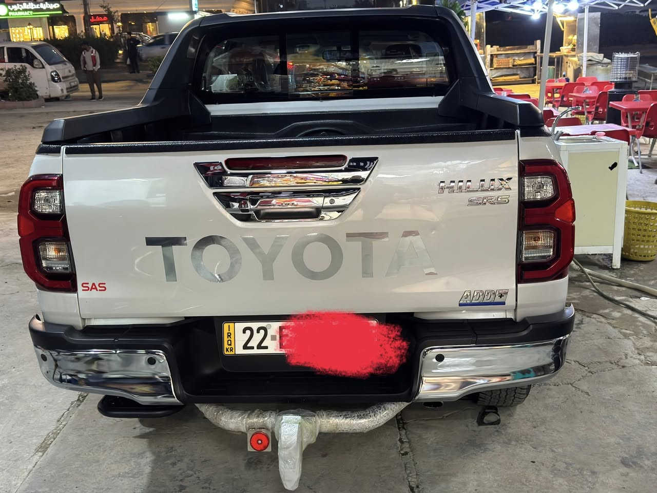 السلام عليكم بيكم هايلوكس

السياره جديده بمعنه الكلمه فول مواصفات ساز معروف مواصفات بيهه بارد فقط بل باب مال البدي كد شبر وفوك البك لايت تكحيله 4اصابع كارت مثل ما موضح بل صوره والباقي كفاله عامه من كلشي برغي مابيهه نقص 

شرط تخم تاير دلوب شركه جديد اسبيرهه منازل 

⭕ موديل ➖2023

⭕النوع ➖ تويوتا هايلوكس 

⭕المكينه ➖ 6 سلندر 

⭕الكير ➖ گير اوتماتيك 

⭕الرقم➖اربيل  تحويل ثاني يوم بسمي 

⭕عداد المسافه ➖  75000Kmوقابله للزياده 

⭕ المواصفات ➖ فول مواصفات كشن تبريد شاحنه وايرليس مري شفط اربع جام اوتو 

.. بنيد جگ .. باب البدي جگ ..درع امامي درع خلفي ثقيل دوسه Grاصليه اضائه LED .. اضائه داخل المكينه في البنيد LED.. عدد الركاب 5 تچاوي رأس  

للاستفسار *********** 📱

السعر المطلوب 

353$وبيهه مجال
