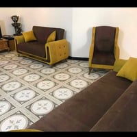 تخم قنفات 7 مقاعد تركي نظيف جداً يتحول مخزن وسرير المكان العبيدي السعر...