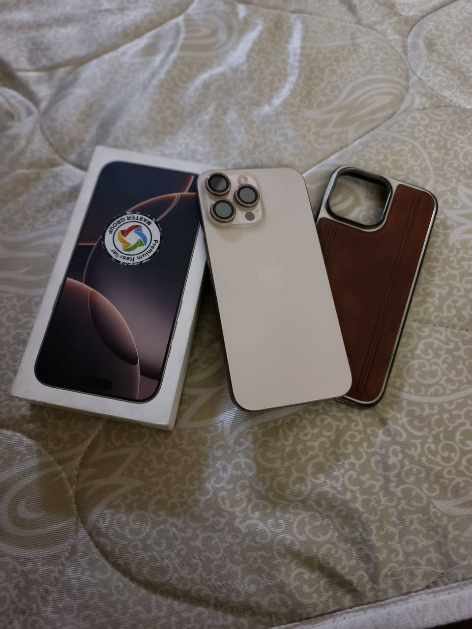 ايفون 16 برو ماكس 
بطاريه 🔋97
وكاله مستر كلش نظيف 
سعر 1450 وبيه مجال


**إذا كنت صاحب هذا الإعلان وتريد حذفه لأي سبب، رجاءا أرسل رسالة إلى الدعم الفني**