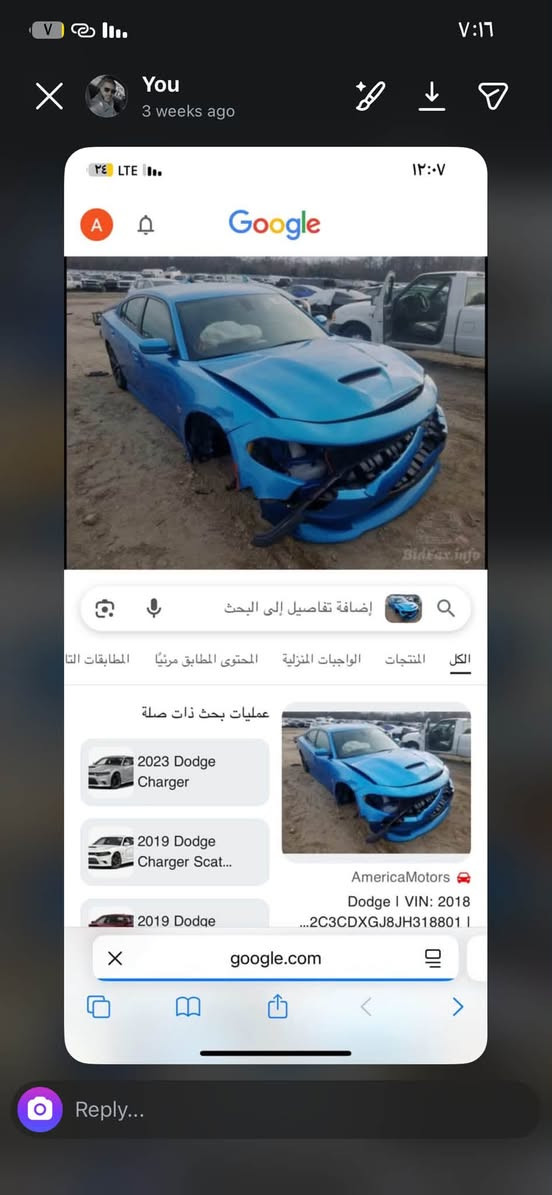 سلام عليكم حبايب  للبيع. او للمراوس
جارجر مديل ٢٠١٨ 
سكات باك ٦٤٠٠ 
مواصفات عاديه مال السكات 
ماشيه ٩٨ الف كيلو 
حادثها فقط بنيد صبغ 
بيها  اويل بم هلكات 
بلكات ريسنك 
فيت بم ريسنك 
تخم نوزلات جدد اليوم بدلتهن مال ٢٣ 
تخم تايرات جدد خلفي ٣١٥ امامي ٢٧٥ 
وياله مال ٢٣ سكات الجديد 
دركه مال وايد بدي حرف D 
كزوز ٣ انج شغل ديناميت 
برمجه ابو علي مصطفى ايكل 
اويل كاج كان
السعر 197 وبيها مجال 
الرقم ***********

