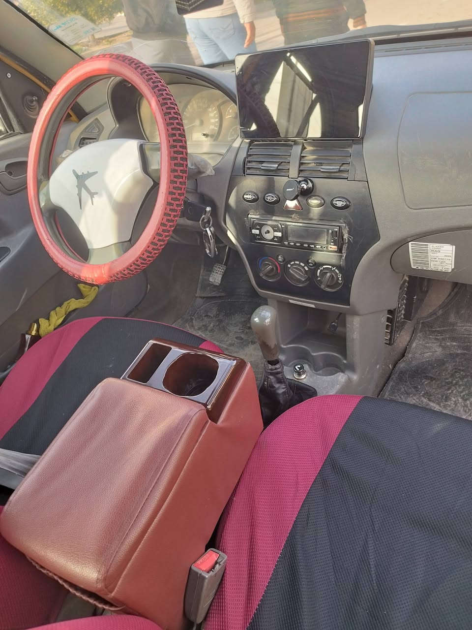 سلام عليكم حبايب طيبه موديل 15 رقم نكليزي مصفره هيه غرامات كير مكينه شواصي مكفولات  تخم تاير جديد صدر امامي خلفي جديد دوشمه جديده مكاني بغداد الحريه اسعر 37. ***********
