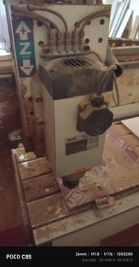 جهاز cnc للبيع مستخدم قليل نضامه كلش حلو طلب خاص من الصين 07712856602