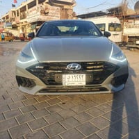 سوناتا ان لاين موديل 2021 ماشية 103 كيلوا رقم بغداد بيها 3 قطع ايرباك ...