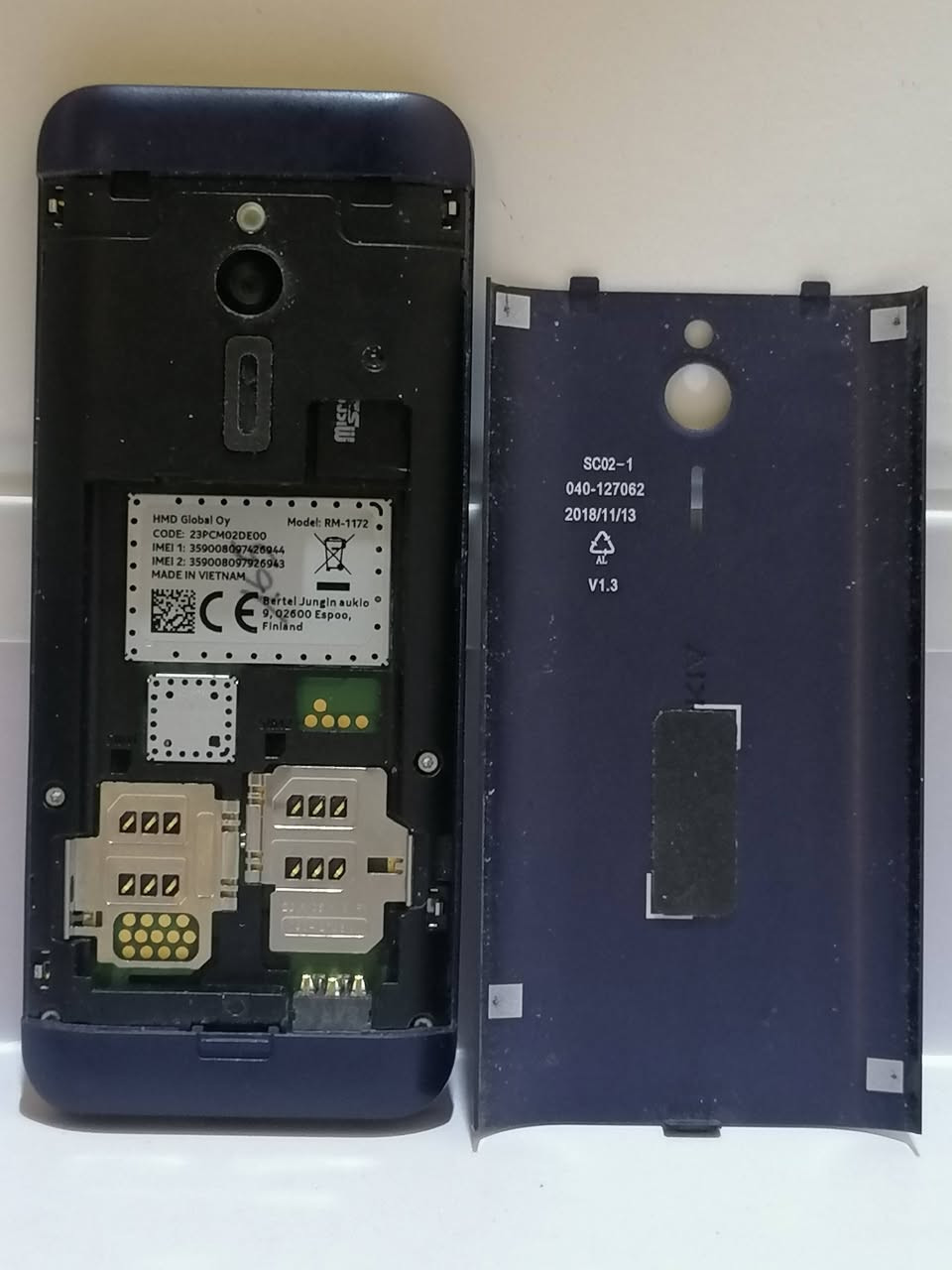 نوكيا 230 اصلي أوربي امعرب خطين نظيف لوك السعر ٥٥ الف مع توصيل


**إذا كنت صاحب هذا الإعلان وتريد حذفه لأي سبب، رجاءا أرسل رسالة إلى الدعم الفني**