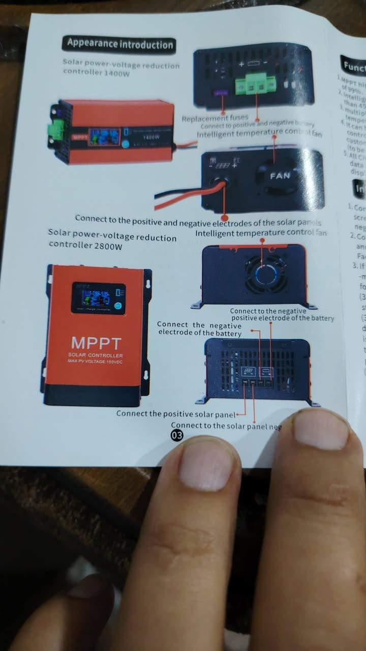 السلام عليكم ورحمة الله وبركاته
المنتج الجديد 
▶️منظم شحن شمسيmppt 60A امبير◀️
🚥يعمل على جميع الانظمة 12/24/36/48 فولت
🚥فولتية الدخول من الالواح 145 فولت
🚥يعمل على جميع انواع البطاريات GEL/AGM/FLD/LiFePo4
🚥التجهيز جملة و مفرد
📩للحجز و الاستفسار مراسلة الصفحة او الاتصال على ***********
📲تتوفر خدمة واتس اب
🚥تتوفر خدمة توصيل لكافة محافظات العراق🇮🇶
