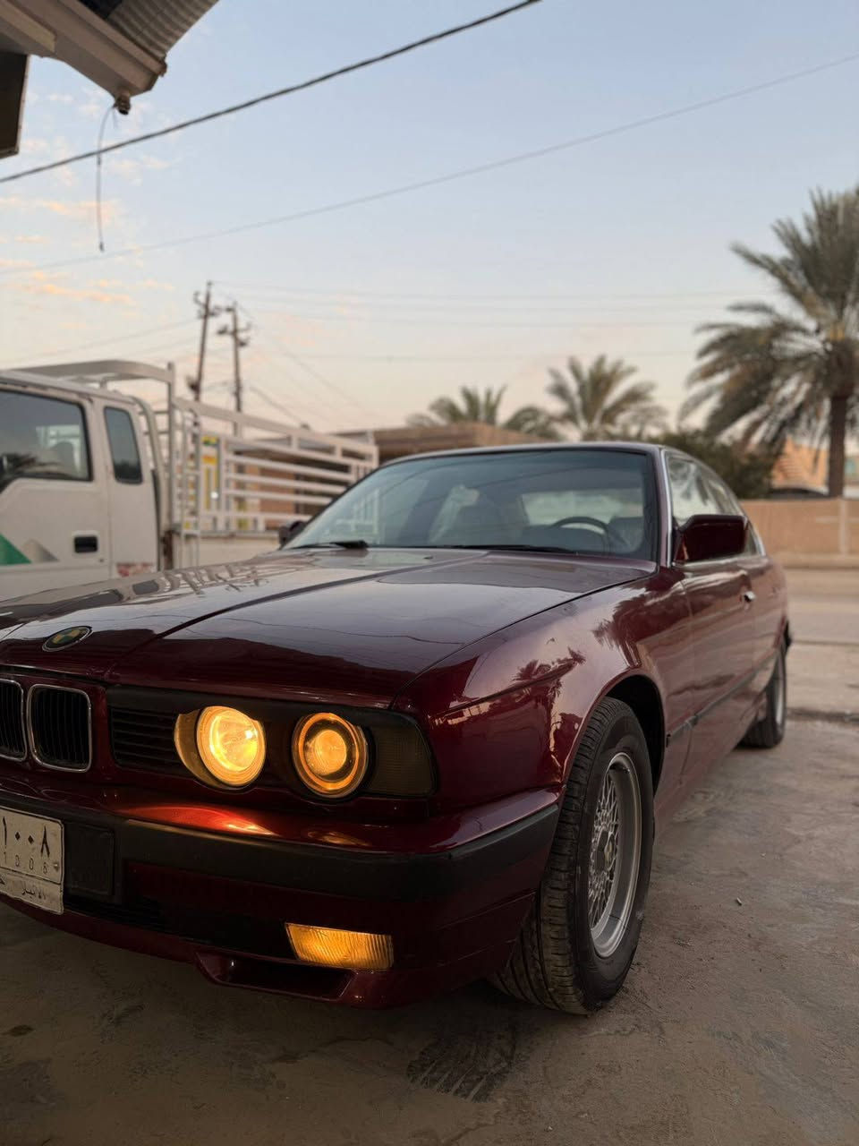 بي ام دبليو
525اصل بليته سنويه مكينه 
مكينه كير كفاله
تبريد ثلج
موديل 1991
مكفوله ضربه وتبديل 
السعر 57مكان بابل 
***********
