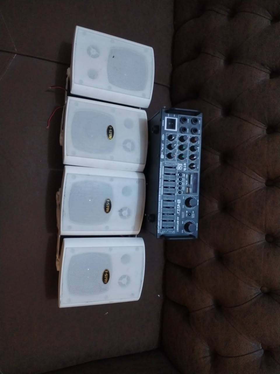 سستم صوت جداري للمساجد او المطاعم او الكوفيات او الماركتات. السعر ٢٠٠ الف علما ماخذة ب٤٠٠ الف


**إذا كنت صاحب هذا الإعلان وتريد حذفه لأي سبب، رجاءا أرسل رسالة إلى الدعم الفني**