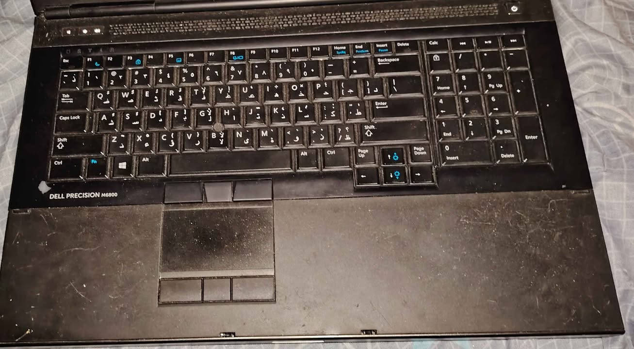 لابتوب دل dell precision m6800
كور اي سفن جيل رابع كارت شاشه خارجي 4 جيجا
 nvida quadro k4100m

رام ١٦ جيجا
هارد 512 ssd جيجا
حجم الشاشه 17.3
وندو ١٠ برو
كيبورد عربي انجليزي
كامره
نضافه 85
يشغل ورد اكسل طباعه تصفح والعاب متوسطه قويه gta 5 pes 21 red dead 2
السعر 300 الف عراقي
متوفر توصيل الفلوجة, الأنبار


**إذا كنت صاحب هذا الإعلان وتريد حذفه لأي سبب، رجاءا أرسل رسالة إلى الدعم الفني**