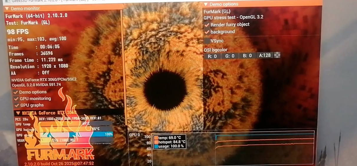 اخوان تجميعة لدقة ال التو كي و الفول اج دي 

R5 3600
Rtx 3060 zotac dual fan 12 GB 
Mb : asroch b450m pro 4 
Ram : 16 GB G.skill 3200MHZ
Storage :1TB ssd samsung
Cooling Amd wraith stealh stock cooler 
Power supply 550+80 areocoll lux 
Case mollyshine eh11 atx

ملحوظة تم تبديل مراوح كارت الشاشة  القدیمة بمراوح زوتاك درجات الحرارة ممتازة و بشرط الفحص  

600$


**إذا كنت صاحب هذا الإعلان وتريد حذفه لأي سبب، رجاءا أرسل رسالة إلى الدعم الفني**