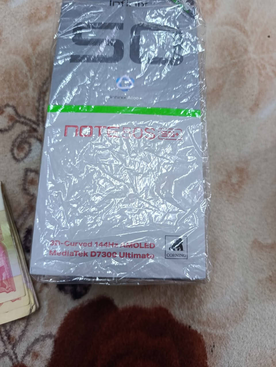 انفنكس نوت 50 اس بلص فايف جي 

جديد غير مستخدم  ابد ولا معرب 

شرط وكاله 

شاشه منحنيه مو عدله 

144 هيرتز 

90 فريم مو 60

كامل غراضه وحته وصل الضمان والشراء وياه النجف, العراق


**إذا كنت صاحب هذا الإعلان وتريد حذفه لأي سبب، رجاءا أرسل رسالة إلى الدعم الفني**