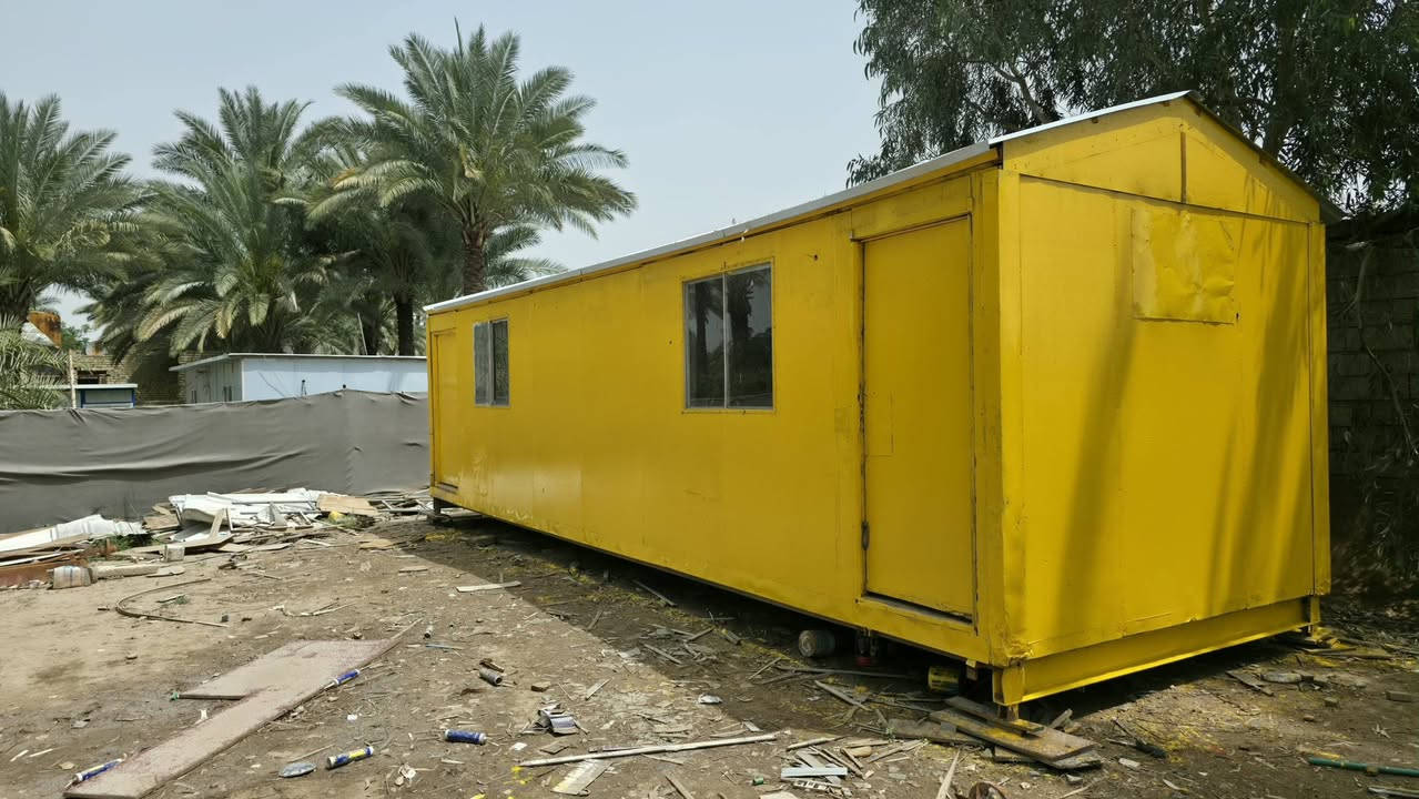 كرفان طول١٠ والعرض ٣ غرفتين نظيف جاهز *********** و***********
