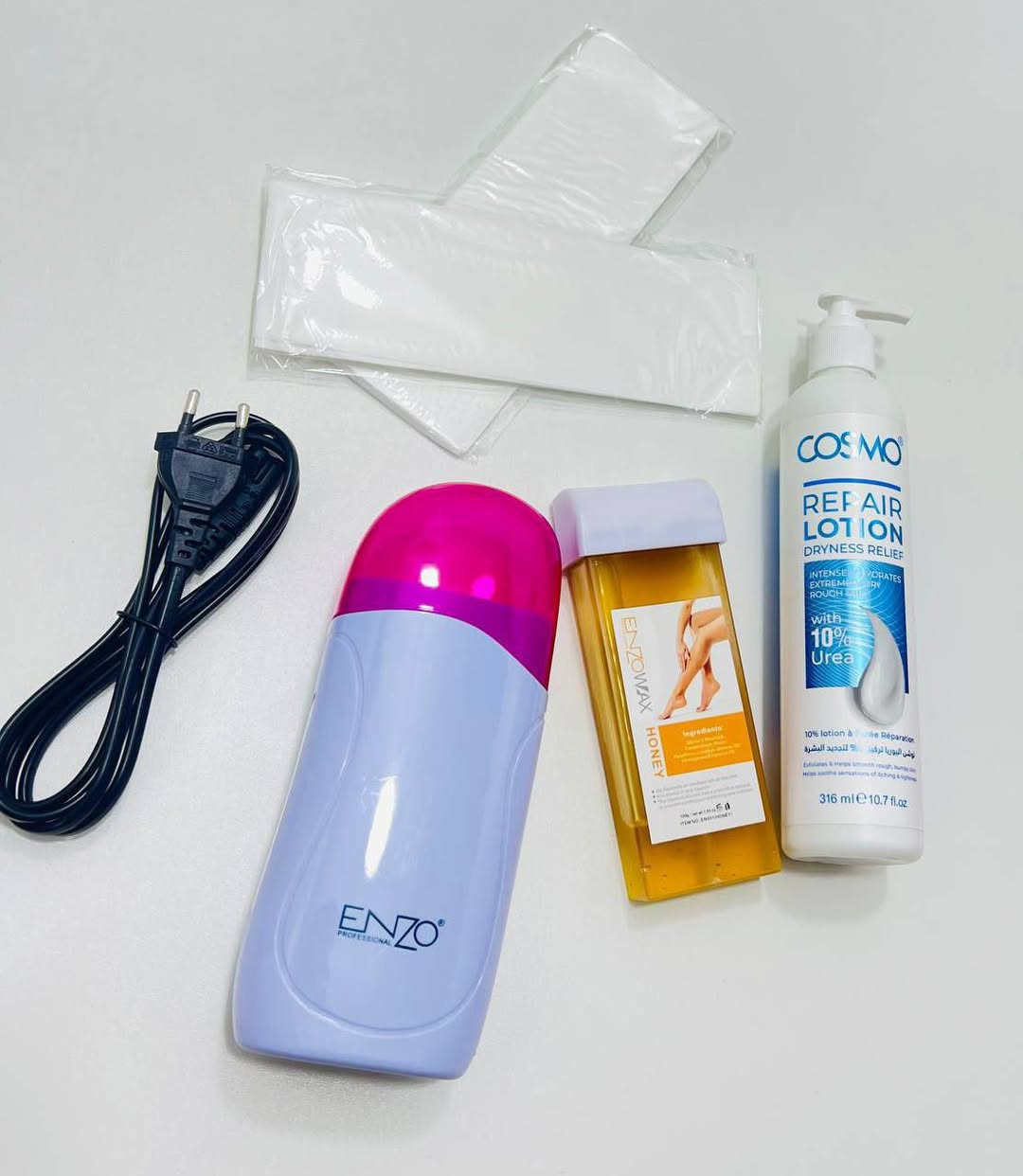 ✨ نعومة، ترطيب، وإزالة شعر باحتراف من البيت
دلّلي نفسچ ببكج يوفر عليچ الوقت والجهد وينطيچ نتائج الصالونات 🌸

🤍 لوشن كوزمو ريبير (Cosmo Repair Lotion)
الحل الفعّال للبشرة الجافة والخشنة جداً!
✔️ تركيبة قوية بـ 10% يوريا لتجديد الخلايا وترطيب عميق
✔️ يقشّر بلطف ويخفف الخشونة والجلد الميت
✔️ يرمم حاجز الرطوبة ويهدّي الحكة والشد
✔️ سريع الامتصاص ويترك البشرة ناعمة ومريحة من أول استخدام
💜 أحدث إصدار من جهاز رولة الشمع – ENZO
بكج متكامل وسهل للاستخدام بالبيت 👌
🔹 جهاز الشمع
🔹 شاجور شمع
🔹 ورق شمع
🔹 من ماركة ENZO الأصلية
#فولو #فولومي #فولورز #اكسبلور_فولو #ضيفوني #الاكسبلور_فولو💕 #بيع_لايكات #لايكاتكم_تسعدني #حب #تعليقات #تعليقاتكم_تسعدني😍 #تعليق #تعليقاتكم_تسعدني #متابعة_للبيج #ضيفو #اكسبلور #لقطة #لايك #دعم #تفاعل #لايكات #كومنت #كومنتات #اكسبلور#مشاهدات #محمود_الجبلي #مشاهير #اكسبلور #fyppppppppppppppppppppppp #مالي_خلق_احط_هاشتاق #الشعب_الصيني_ماله_حل


**إذا كنت صاحب هذا الإعلان وتريد حذفه لأي سبب، رجاءا أرسل رسالة إلى الدعم الفني**