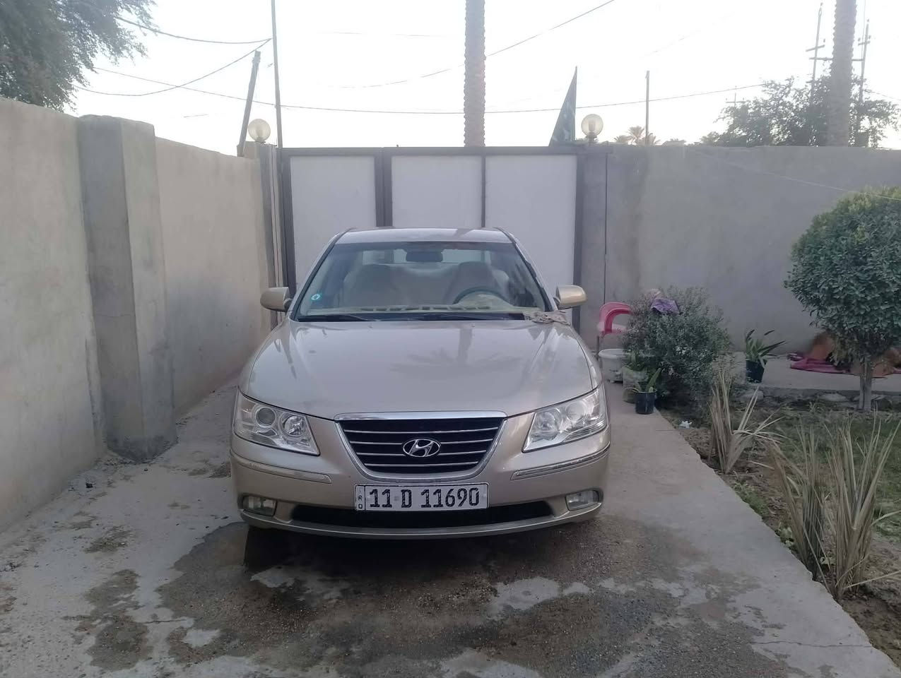 سوناتا ٢٠٠٩ خليجي رقم بغداد بينه ثلاث قطع صبغ بدون حادث جراد ومصبوغات كيرمكينه حدايدية كلهه جديده السياره ماشيه ١٤٠ مكاني كربلاء الحسينه ***********
