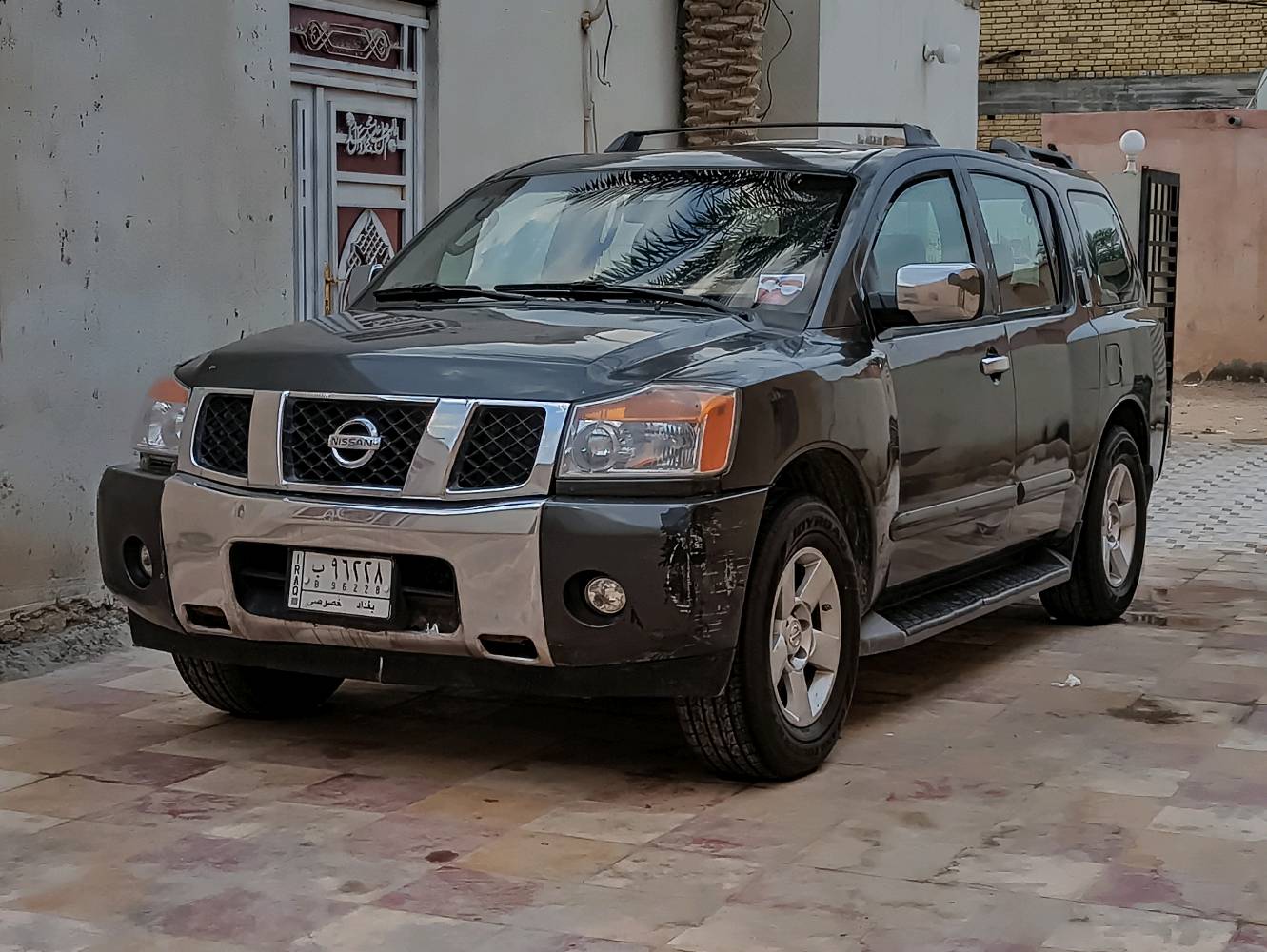 سيارة نيسان ارمادا  2007  رقم بغداد مشروع وطني  گير ومكينه خير جدد حداديه تخم تاير كهربائيات كله جديد كشنات كهرباء جنطه كهرباء وشفط فتحه سقف وشرط مكفوله من الضربه صبغ حزام اثر جراد .. سيارة حلوه  مكانه الناصريه سيد دخيل ألسعر 80 وبيها مجال 
..‏‪0775 042 8083‬‏