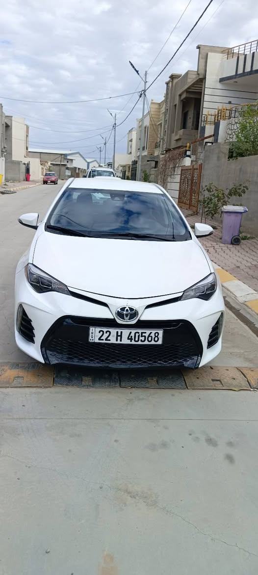 السلام عليكم للبيع تويوتا كورلا مديل 17 مواصفات Se  حادثة بنيد تبديل وباب الخلفي صبغ بدون دواخل كير محرك شرط  ماشيه 140 مكاني كركوك سعرها 143 مجال بسيط ***********
