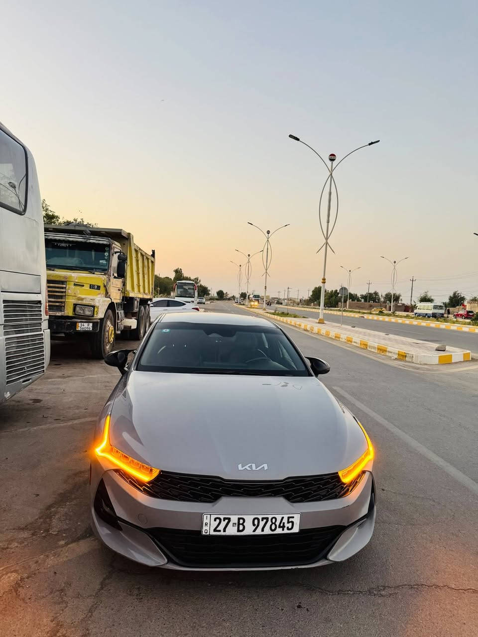 KIA k 5 GT lian
موديل 2023  معوقين رقم ذي قار
ماشية :70 الف ميل 
اللون -اسمنتي سموك المميز
السيارة بيها 3 قطع كلير بأمريكا   وبيها باب تبديل  وداير جاملغ    ...... صور الحادث مال امريكا موجودات بالمنشور 
وايضا. السونار موجود  داخل المنشور
مواصفات....
نقطة عمياء
مخارج AUX+USB
شاحن وايرلس
تبريد بيانو
دخول بصمه ذكي
نظام ترحيب اضويه يدات
تشغيل عن بعد 
بصمة ابواب
حجم المحرك1.6T✈️  
شاشة كبيرة اندرويد اوتو ابل كار
سايد بريك بصمه
اوتو هولد Auto Hold
حساس ضغط الاطارات 
 كامره دواره خلفيه 
رادار امامي 
 اشاير في المرايا+رادرات جانبية و خلفيه و اماميه 
حساسات خلفيه
نقطه العمياء
قيادة ذاتيه 
تحديد مسار
مثبت سرعه 
توقف ذاتي
تبريد شاشة + مناخ منفصل  
كشنات جلد  تدفئة 
اشاير بالمري 
لدترحيب 
لد امامي LED
لد خلفي LED
جنطه  فتح اوتماتيك عند الوقوف 
ويل كب كروم  18
سبايدر خلفي
اوضاع قياده Drive Mode
نظام سبورت sport
 نظام نورملNormal
نظام سمارت Smart
دركة سبورت مختومه (GT)
مكاني ناصرية   
السعر 140
للأستفسار: ***********
