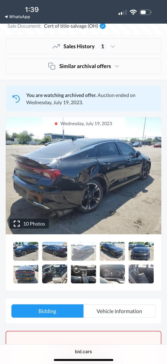 السلام عليكم
‏ للبيع K5 جيتي لاين  
موديل 2022 
محرك 1600 تيربو 
مواصفات GT LlNE
اللون اسود داخل اسود 

فول مواصفات بنوراما
1-بصمه
2-شحن هاتف لاسلكي 
3- قياده ذاتيه ؏ الخطوط السريعه
4- هاند بريك بصمه 
5- سقف أسود بانوراما
6- مثبت سرعه 
7-نضام ABS
8- مانع انزلاق
9-حساس أطارات 
10-بك لايت ليد
11-شاشة كبيرة
12- كامره دواره
13- كشافات امامي
14-شاشه اعطال
15-ويل اسود
16-رادار جانبيه
19-اشاير بالمري 
21-كشنات جلد  اسود
22-‏ مقعد للسائق قابل للتعديل كهربائياً
23-لايتات ‏3 عدسات 
24-نضام قياده أيكو + سبورت +سمارت +نورمال
25-بلوتوث + aux + usb
26-فول تحكم ستيرن
27-كير أوتو + عادي
28- اوتو بريك 
29- ‏ ‏الخريطة🗺📍
31- ستيرن حرف D  
32-‏Led +  زينون
33-السياره فول رادرات
34-التشغيل عن بعد
‏AUTO HOLD-38
42-مصابيح خلفية LED
43-مصابيح ضباب LED
44-لاسلكي Android Auto  

  
السياره وارد امريكي  بيهة بارد بل حاملغ الخلفي و باب السائق وتفاصيل بسيطك      المحدد بالصوره فقط 
***********
 السعر ١٧٨ وبيه مجال بسيط  المكان بغداد  اليرموك
