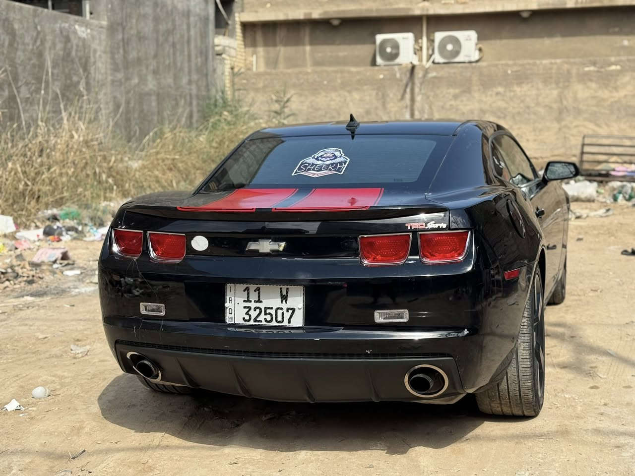 السلام عليكم شباب كمارو موديل 2012 السياره مكينه كير حداديه مكفولات السياره مصبوغه حزام  رقم انكليزي باسمي السنويه تسقط بل 28 عليه برمجه كت اوف وبوب كورن يم الشيخ السياره جواهه تخم تاير عارضه ب85وبيه مجال للطيبين حك الجيه مكانه السياره كربلاء طويريج 
*********** 
للمعلومه السياره بيه كلير
