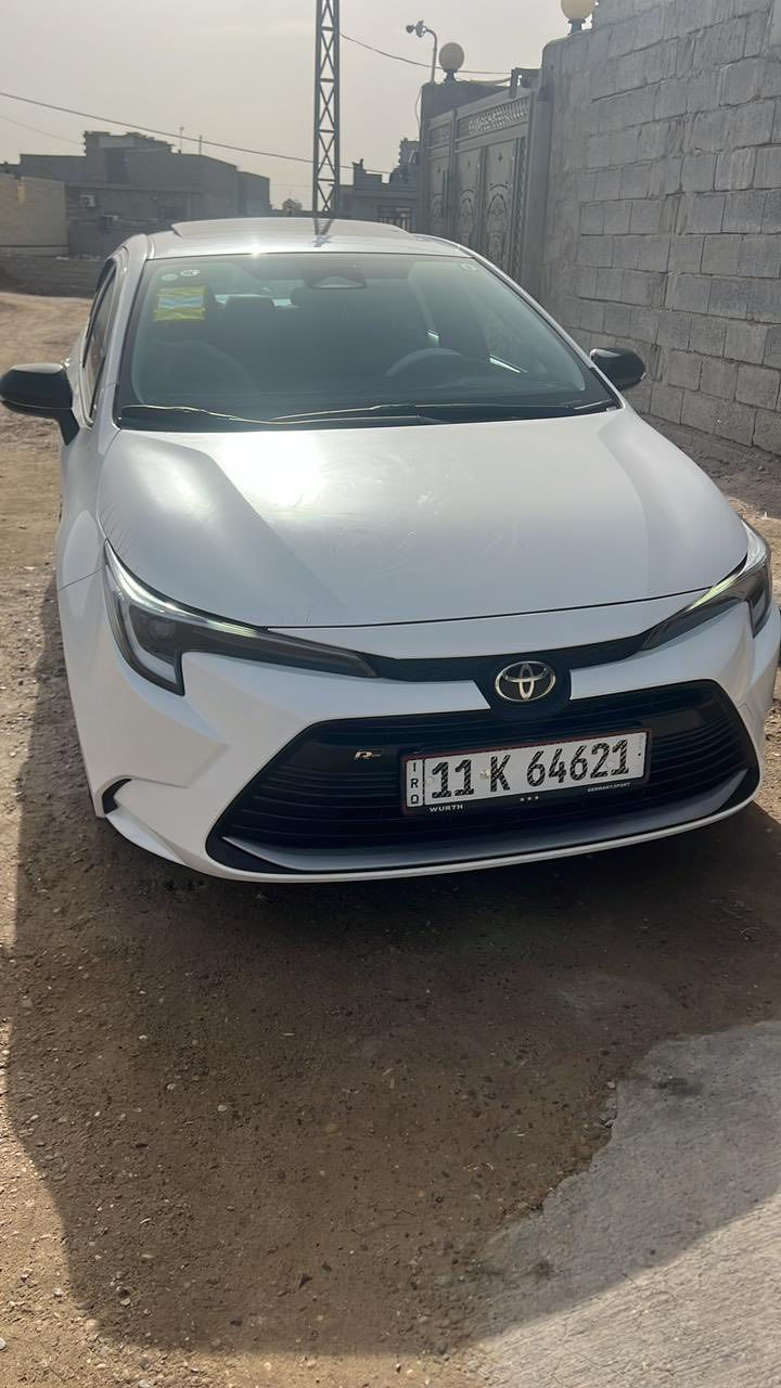 السلام عليكم
للبيع فقط
كورلا هايبرد 
موديل 2025
فول مواصفات مايحتاج اذكرهه 
مدوشمه كشانه وكاعيه وسفاري بلنواب 
سياره على وضع الوكاله
بس بيهه طخه بصيطه اثر ماطور 
بذيل الجاملغ الامامي 3 اصابع
ماشيه 37
بسمي تحويل ثاني يوم 
السعر 147 وبيهه مجال بصيط 
المكان الفلوجه 
للاستفسار الاتصال على الرقم 
***********
***********
او تساب
