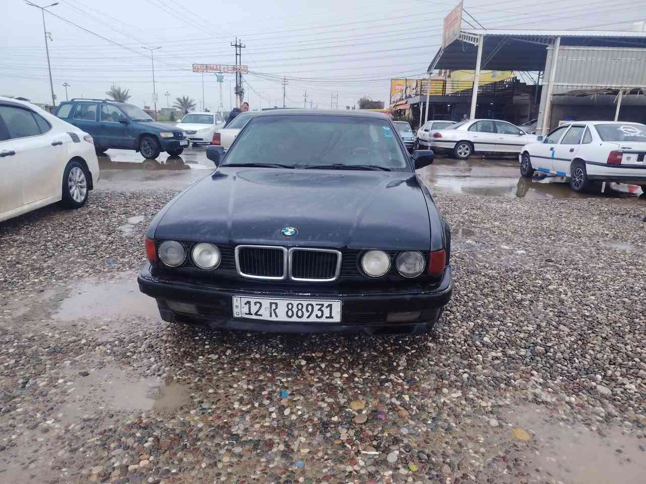 سلام عليكم شباب BMW 753موديل 91فول مواصفات 4جمات كهربائي بردات بلادي امرات كهربائي استرن كهربائي  تبريد تتفيايه كلشي شغال سعر 70هذا رقمي ***********
