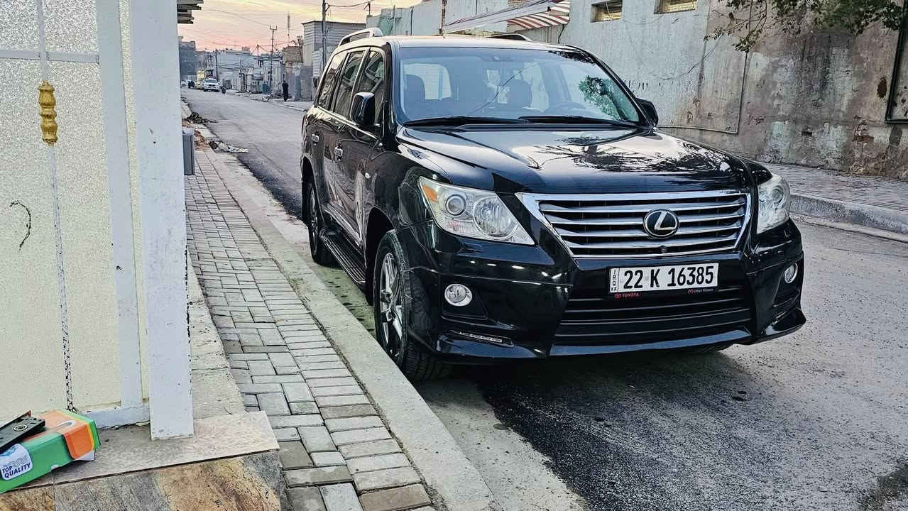 لكزس 2011
فول مواصفات
محرك 8 سلندر 5700 شرط
بصمة تشغيل 
تشغيل عن بعد
كشنات كلهن تدفئة وكهرباء امامي خلفي
كشنات 7 راكب كهرباء
رادار امامي
سلايد روف 
صندوك كهرباء
ميموري خزن كشن وستيرن
ستيرن كهرباء

💎 ســعــر340$

جكات 
4 وضعيات قيادة
زراك لايتات وزنون حتى بلوجكترات 
تبريد منفصل 4 قطع
ويل حجم 20 

مابيها اي نقص 
موضح بالسونار

مكاني بغداد
السيارة باسمي  رقم ربيل ***********/
***********
