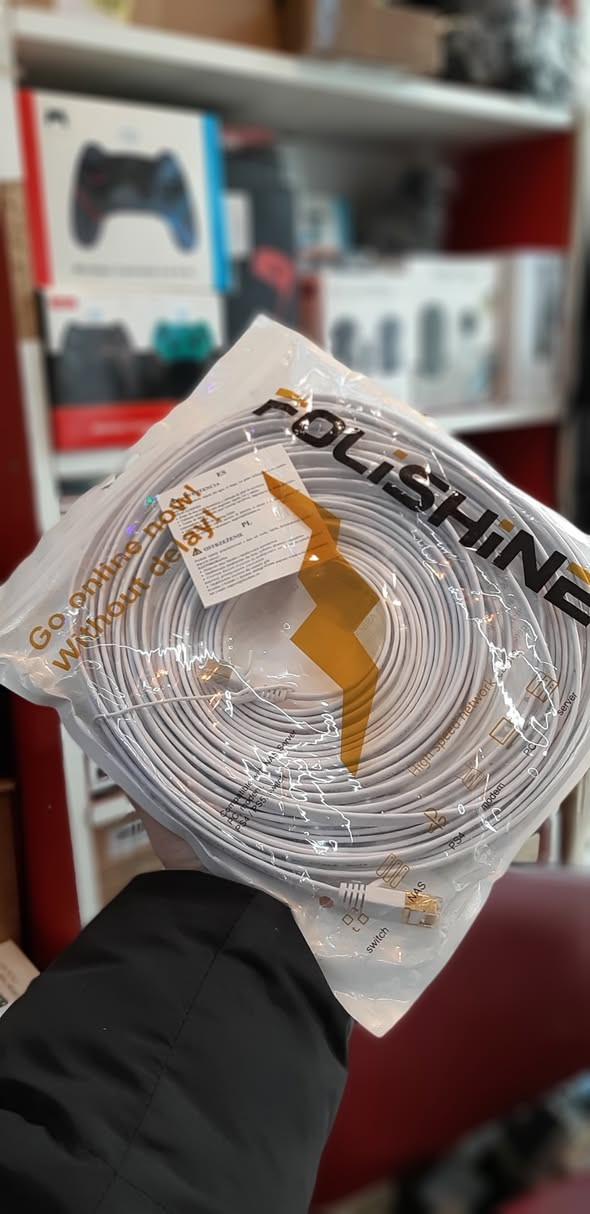 السلام عليكم 
متوفر Lan cable كيبل انترنت
جميع انواع 
Cat5 cat6 cat7 cat8 
ب امتار جملة و مفرد 
توصيل متوفر جميع محافضات العراق اطلب الان 
0751 717 1441
0772 490 5636
