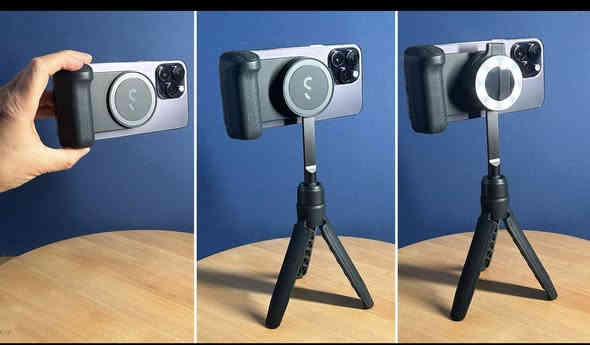 سلام عليكم شباب هاي القطعه طلعتلي بكارتونه امزون الله شاهد جديد وفتحتها بس مره وحده للطلاع عليها المعلومات اسفل واصليه وتاكيد باركود الموجود بصوره

📸 Snap Grip Creator Kit – عدة صناع المحتوى
💯 جودة عالية – جديد داخل علبته

🔹 Grip احترافي يساعدك تثبت الموبايل وتصور براحة مثل الكاميرات الاحترافية.
🔹 Stand قوي للتثبيت على الطاولة أو الأرض.
🔹 Light LED يطيك إضاءة ممتازة للفيديوهات والتصوير الليلي.
🔹 مناسب للبث المباشر، التصوير الخارجي، الفلوقات، التيك توك، الإنستغرام… إلخ.
🔹 خفيف، عملي، ويشتغل ويه أغلب أنواع الموبايلات.

⚡ أفضل خيار لكل صانع محتوى يريد جودة وتصوير ثابت بدون اهتزاز.

السعر: قيمها وخذها
التوصيل متوفر فقط بغداد 

للشراء أو الاستفسار راسلني مباشرًا : واتساب فقط ***********
