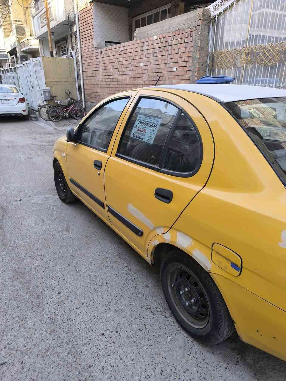 السلام عليكم عندي طيبه موديل 2015 السيارة بيها كير كايم ابيعها على وضعيتها المحرك شغال وتبريد شغال الصدر قبل فترة سويته اريدها 30 رقم انكليزي وباسمي تحويل ثاني يوم  مكاني بغداد وبيها مجال  وهذا رقمي ***********
