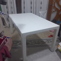 ميز بلاستك ابيض قياس ٩٠ ×١٥٠ كلش نظيف موبايل ٠٧٧٠١٢٢٠٠٣٩