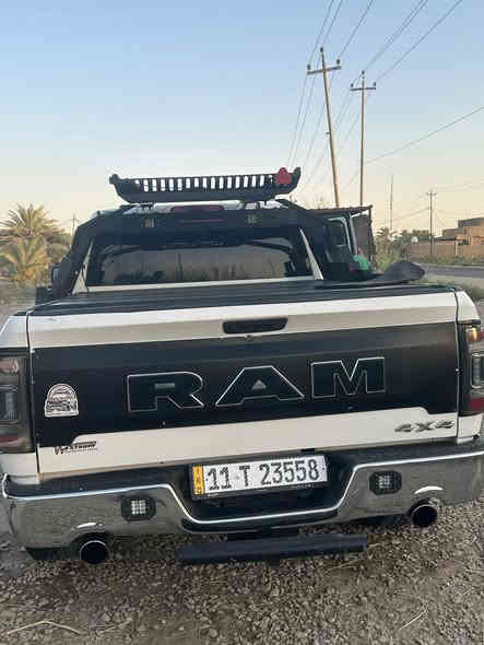 سلام عليكم 
دوج رام موديل 17ماشيه 
96ميل صور الحادث بل منشور وكلشي واضح 
سعر 190وترهم مراوس 
***********
