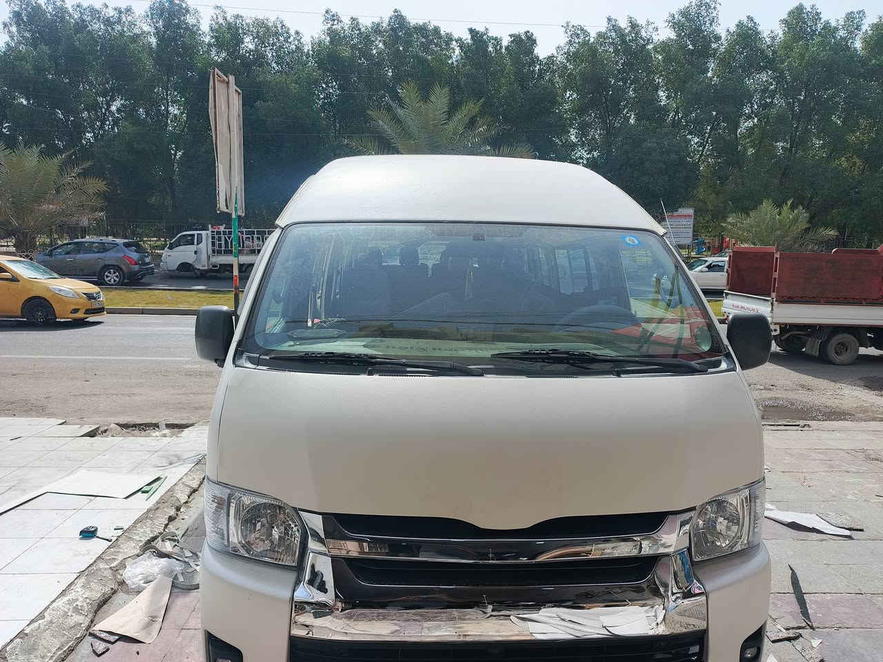 السلام عليكم 
دوشة الزهراء 
عمل دوشمه انواع السيارات 
عمل كشنات 
عمل ارضيه
عمل قماره 
عمل سفاري 
اجود انواع الاقمشه والجلود 
بأدارة 
رزاق ابو حسين         *********** فقط اتصال 
***********
بغداد الشعله الشارع العام قرب شارع الزركاني
