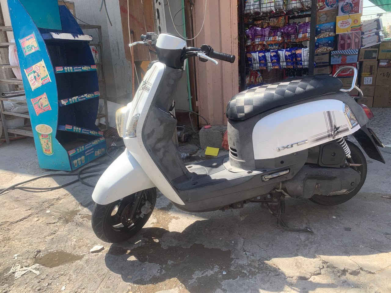 سلام عليكم دراجه للبيع بوليس جديده بي معنه الكلام شلعه معدل كلهه شغله سعر 950 وبيهه مجال مكاني بغداد المين الثاني ***********
