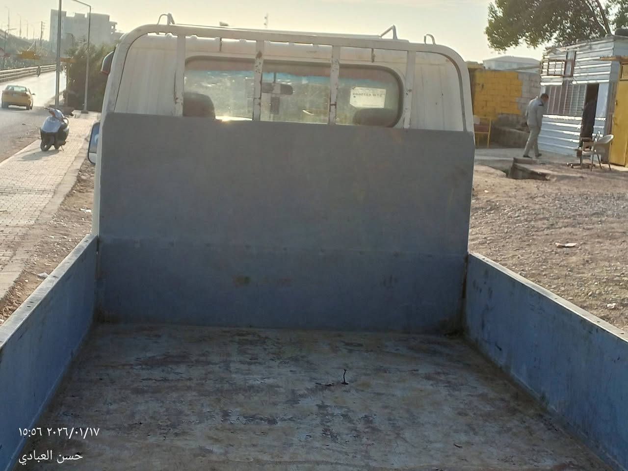 سامسونك موديل 2000 سياره جاهزه منكل النواحي السعر المطلوب 48 وبيه مجال قليل او مراوس حسب القناعه كير مكينه مكفولات اتخم تاير كهربايت كله شغال رقم انكليزي العنوان واسط كوت مركز مدينه الهاتف أو وتساب ***********
