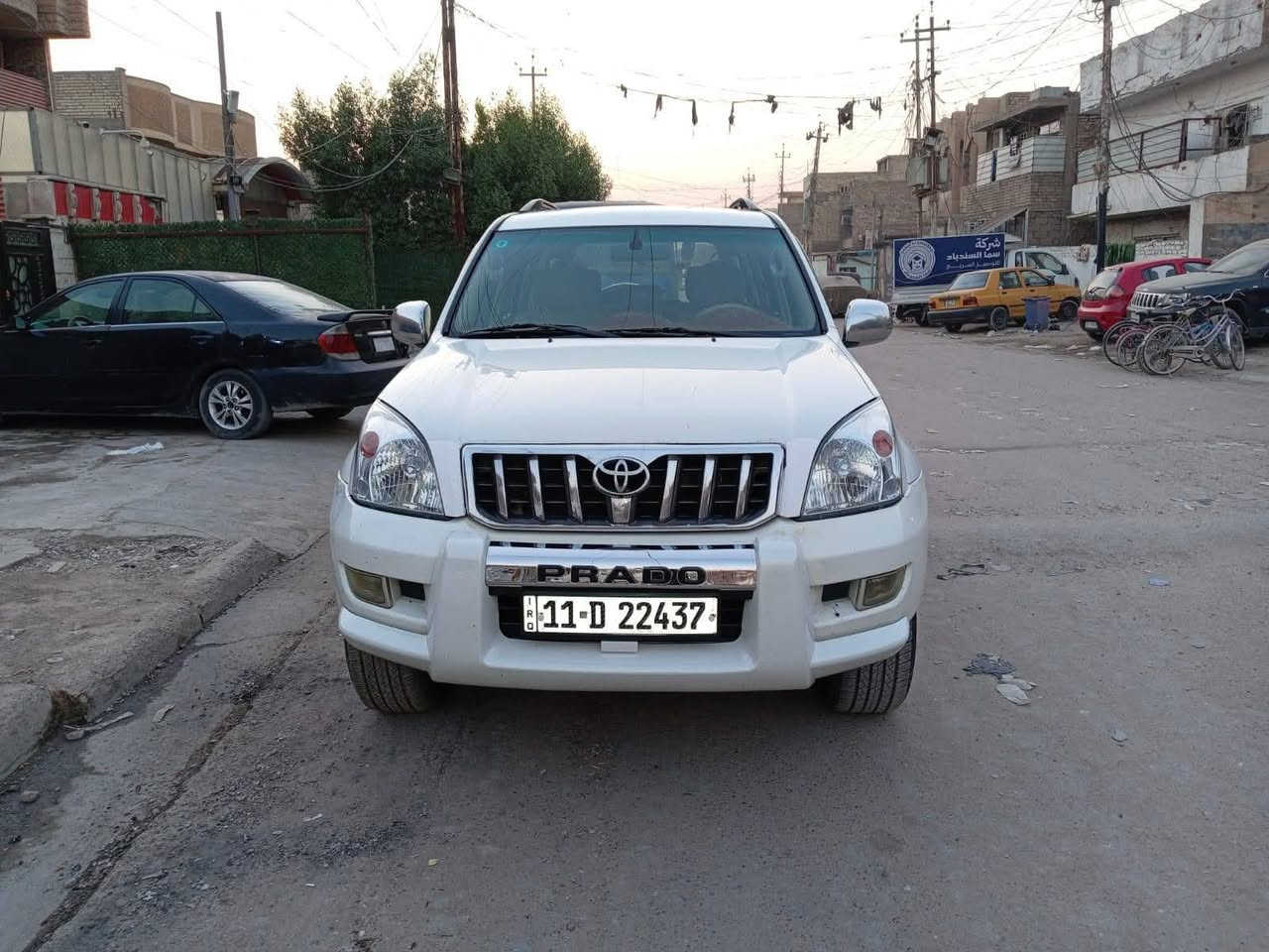 السلام عليكم برادو 2008 مكفولة مكاني بغداد سعر 165 رقمي***********
