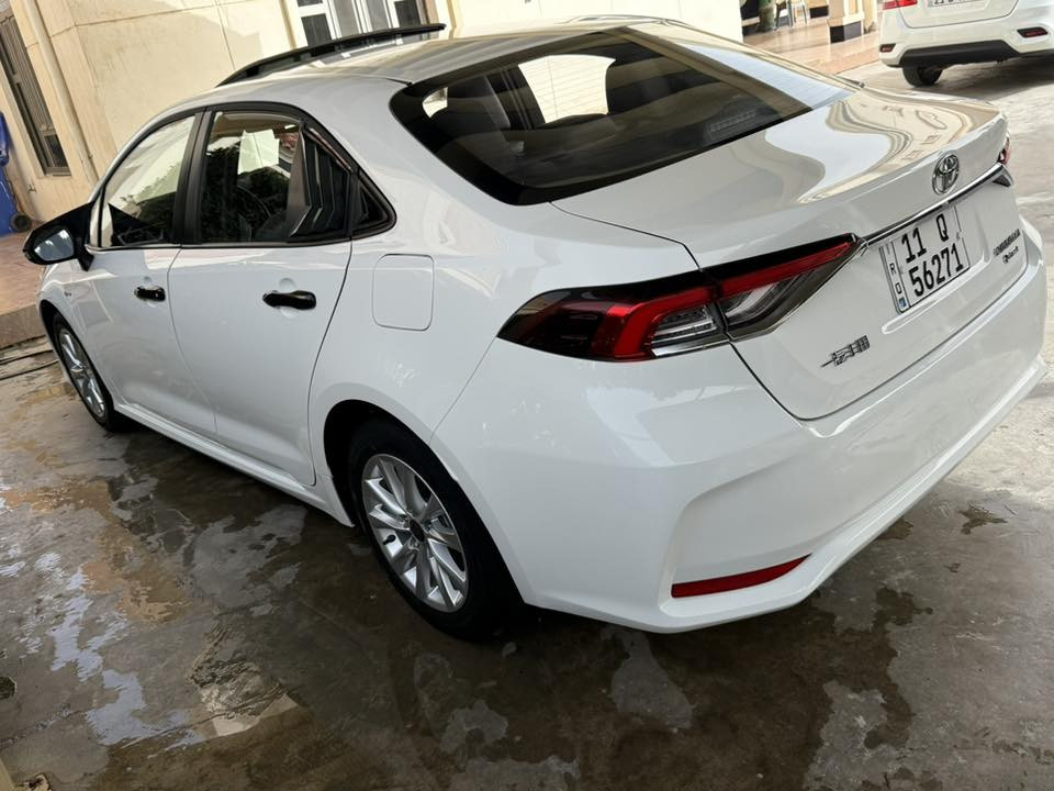 كورلا موديل 2024 ماشيه 42 السياره استعمال شخصي بيها شبر بارد جوه المرايه مال باب الصدر  والباقي كفاله عامه السعر 143 وبيها مجال للاستفسار ***********
