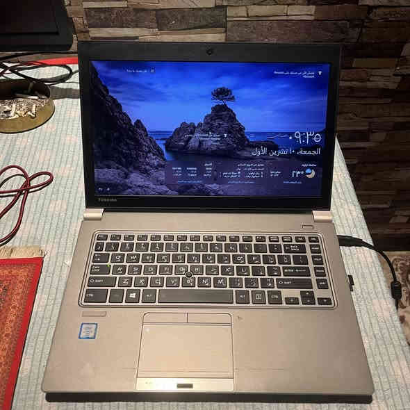 السلام عليكم حاسبة توشيبا قوي 256 ssd رام 8 شاشة فول اجدي بطارية تدوم بي بصمة اصبع هم
***********
