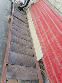 درج حديد ٥متر • مع الصفايح • بي مجال