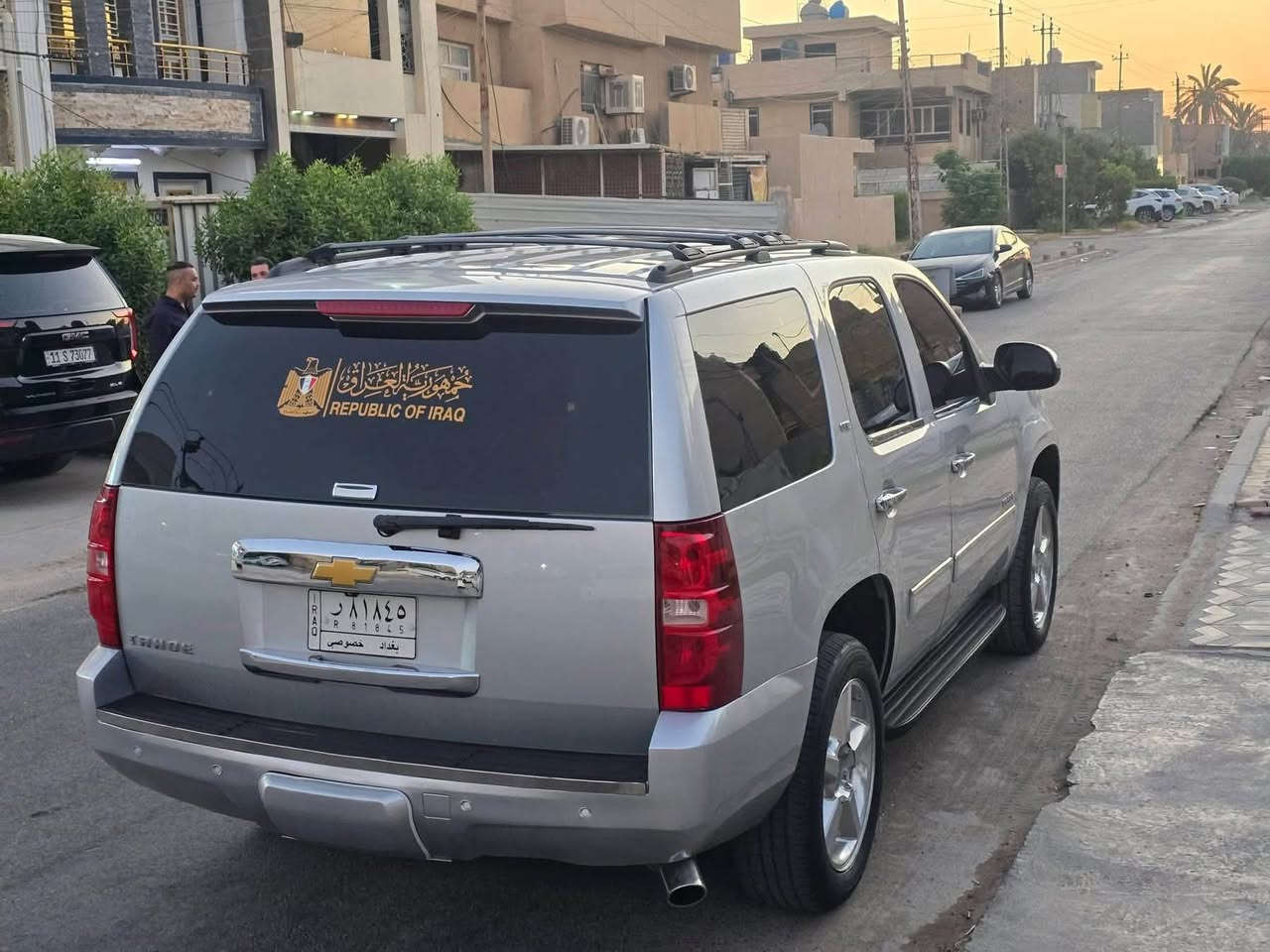 للبيع بسعر مناسب تاهو ٢٠١٣ LTZ اعلى مواصفات رقم بغداد  نظيفه جدا
كشنات جلد
تدفئه تبريد خزن ميموري للكشن
فورويل
فتحه سقف
وبقيه المواصفات
تبريد ثلج
كير ومكينه كفاله
السياره شادلة منظومة غاز
داخله كلين من امريكا
صار بيه اهنا طخه بالجاملغ الامامي وانصبغ بيه شبر 
وبيه بارد بلبابين والصندوك شغل درجه اولى
مكان السيارة بغداد العامرية
السعر ١٩٨ وبيه مجال
للتواصل 

+964 781 419 3367


**إذا كنت صاحب هذا الإعلان وتريد حذفه لأي سبب، رجاءا أرسل رسالة إلى الدعم الفني**