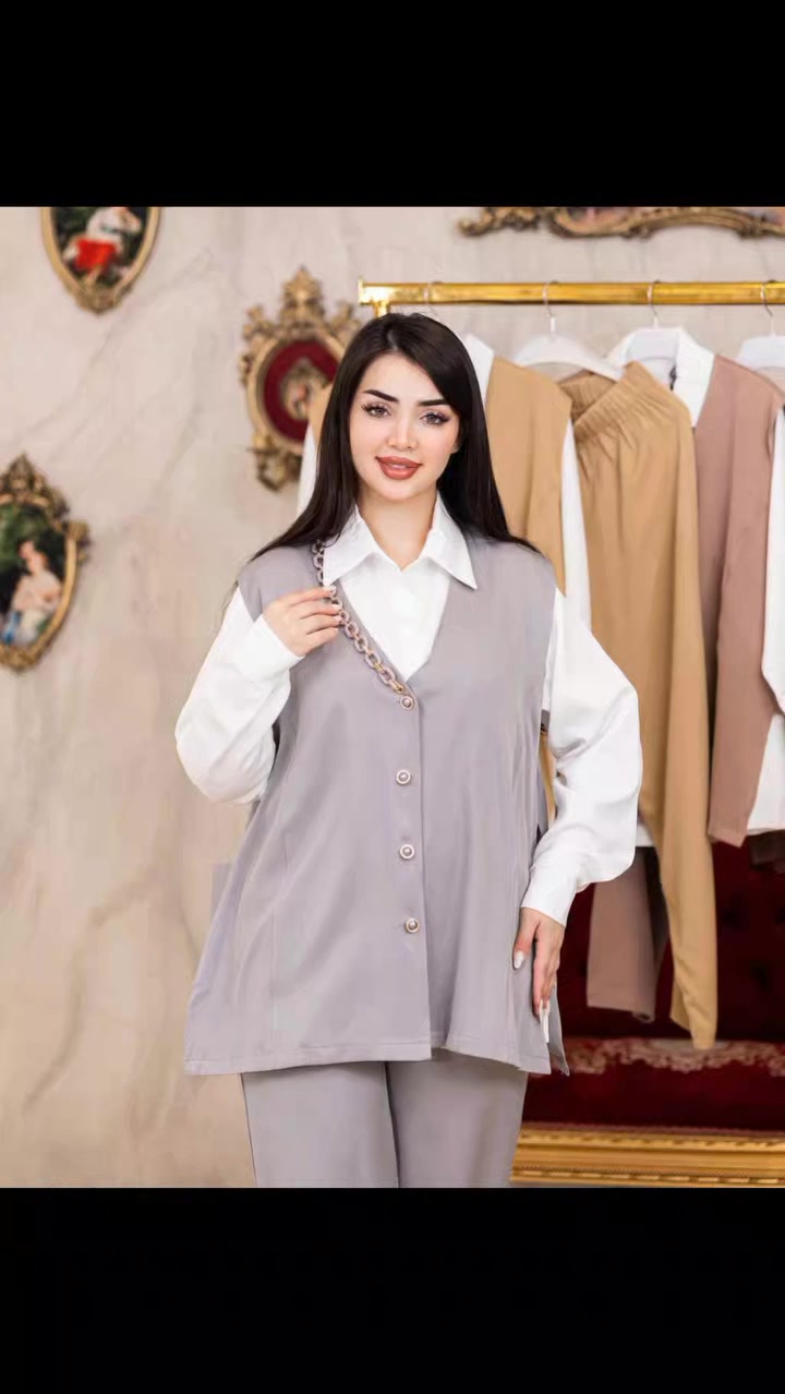 😍#جديدنا_وصل😍

سوت  نسائي  3 قطع🥰 

#الخامه_ دابل ___درجة_اولى 

القياس. Xl. Xxl. 3x

التوصيل 
جميع 
المحافظات. 
متوفر مقاطع فيديو للمنتج في قناة الملابس النسائية العامة


**إذا كنت صاحب هذا الإعلان وتريد حذفه لأي سبب، رجاءا أرسل رسالة إلى الدعم الفني**