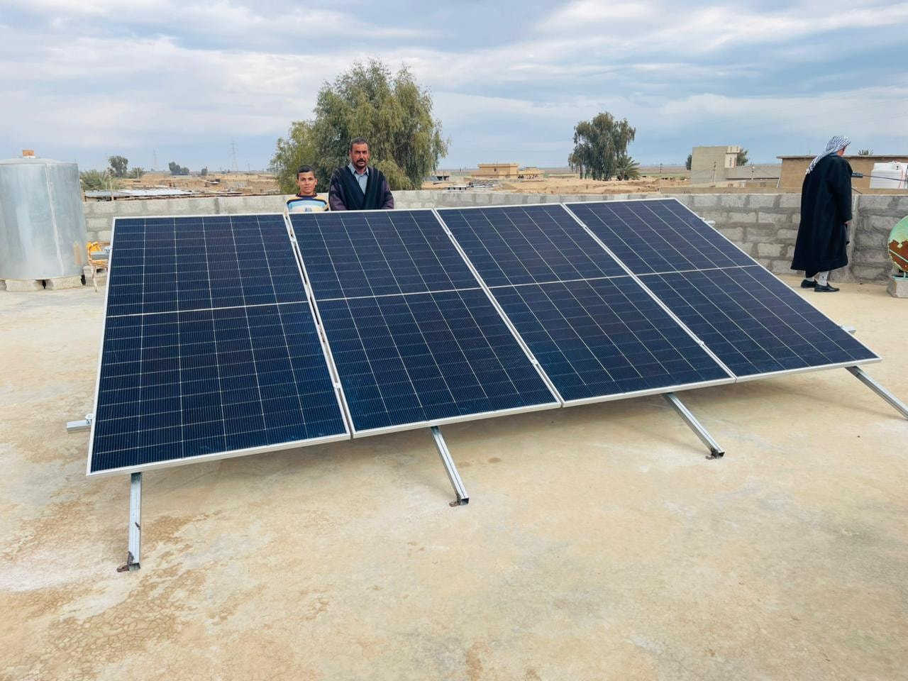 #جانب من اعمالنا ناحية الرياض قرية #الگرحة_الرشادية
***********
