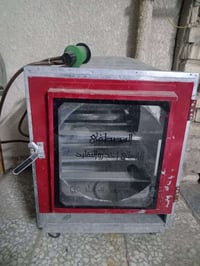 طباخ معجنات وشوي جديد غير مستخدم مع المنضم 120 الف 07715203125